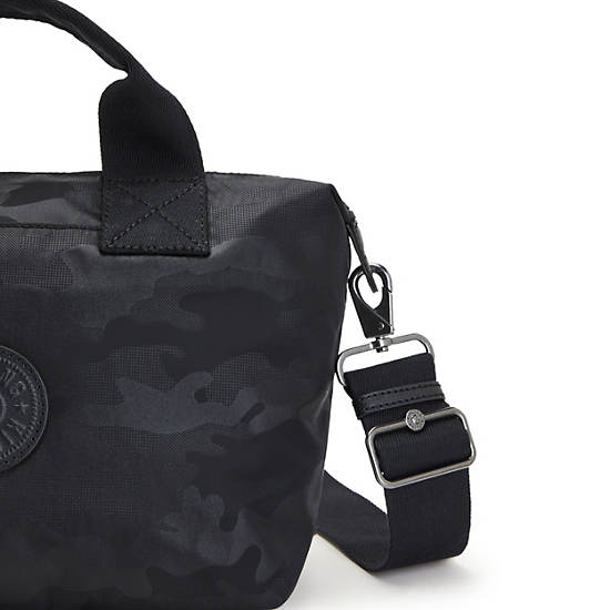 Kipling Kala Handbag Mini Väska Svarta Camo | SE 1894WN